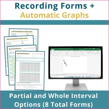 Interval Behavior Data Interval Data Sheet Digital Data Tracking & Graphing, image 3
