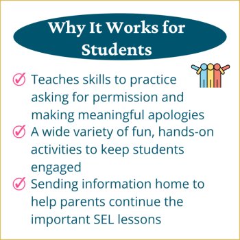 Sorry I Forgot to Ask Book SEL Character Education Read Aloud Activities, image 3