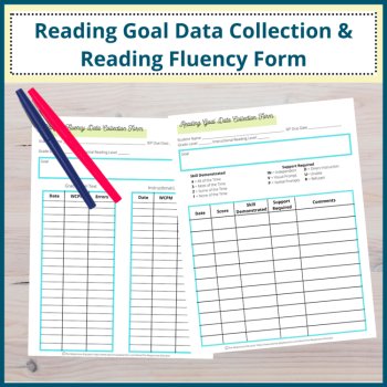 Academic IEP Data Collection Sheets, IEP Goals and Objectives Tracking, image 2
