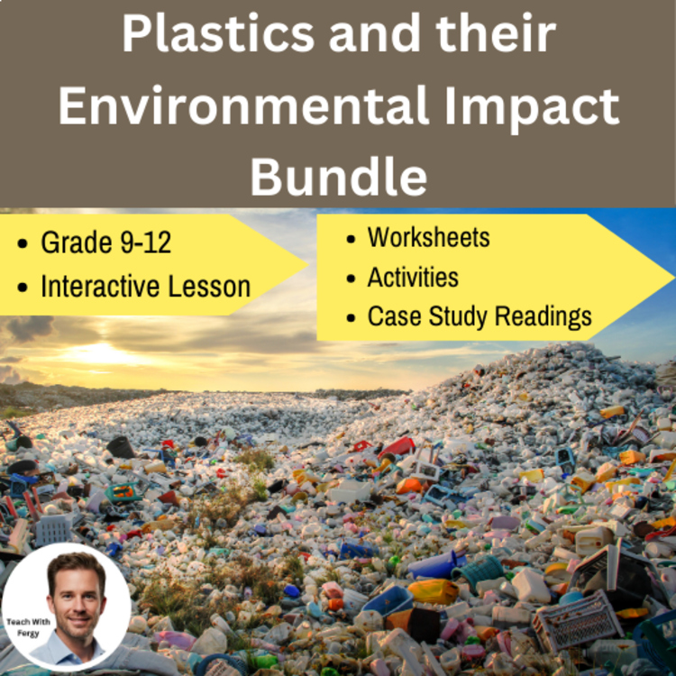 Plastics and their Environmental Impact Bundle - Microplastics | High School