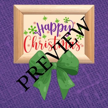 Framed Christmas Greetings 14 Digital Wallpapers/Backgrounds 300 dpi, image 2