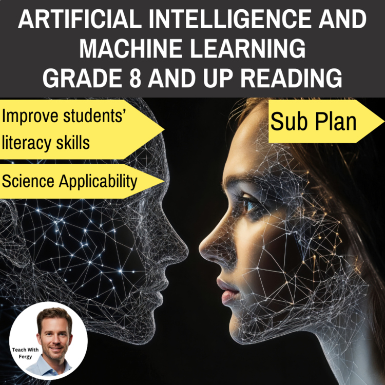 Artificial Intelligence and Machines Learning Reading | Grade 8 & Up Activity