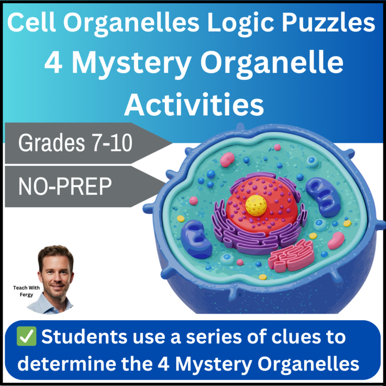 Cell Organelles Logic Puzzles - Determine the Mystery Organelle Activities
