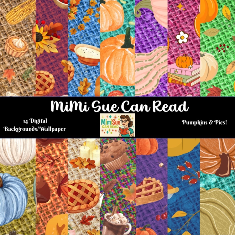 Pumpkins & Pies 14 Digital Wallpapers/Backgrounds (300 dpi) (Fall/Thanksgiving)