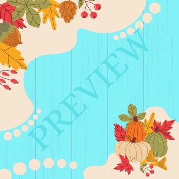 Thankful Frames: 14 Fall & Thanksgiving Digital Wallpapers for Stunning Resource, image 3