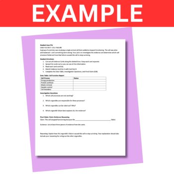 Cell Organelle Detective – Use Clues to Solve TWO Cell Organelles Mysteries, image 4