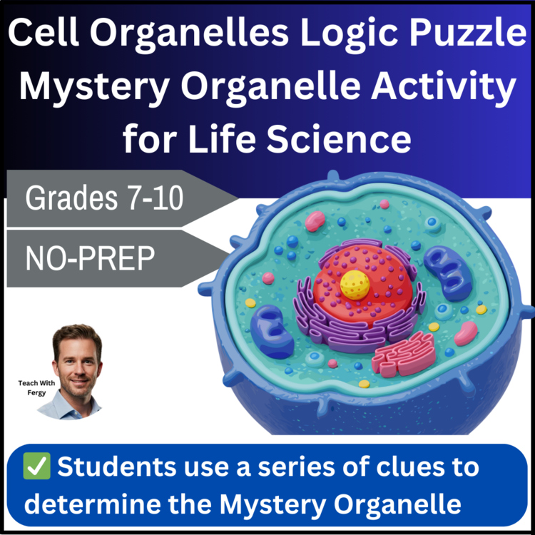 Cell Organelles Logic Puzzle - Determine the Mystery Organelle Activity