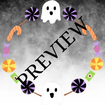 Smoky Halloween Borders 14 Digital Wallpapers/Backgrounds (300 dpi), image 4