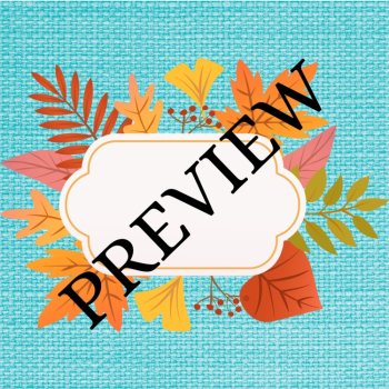 Fall Frames (Aqua Burlap) 14 Digital Wallpapers/Backgrounds (300 dpi), image 4