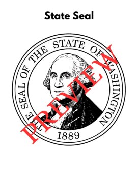 38 Washington State Symbols Coloring Pages (Words & Pictures), image 2