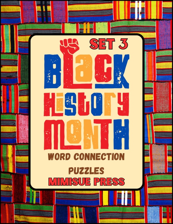 10 Black History Month (British) Word Connections Puzzles (SET 3) (Game)