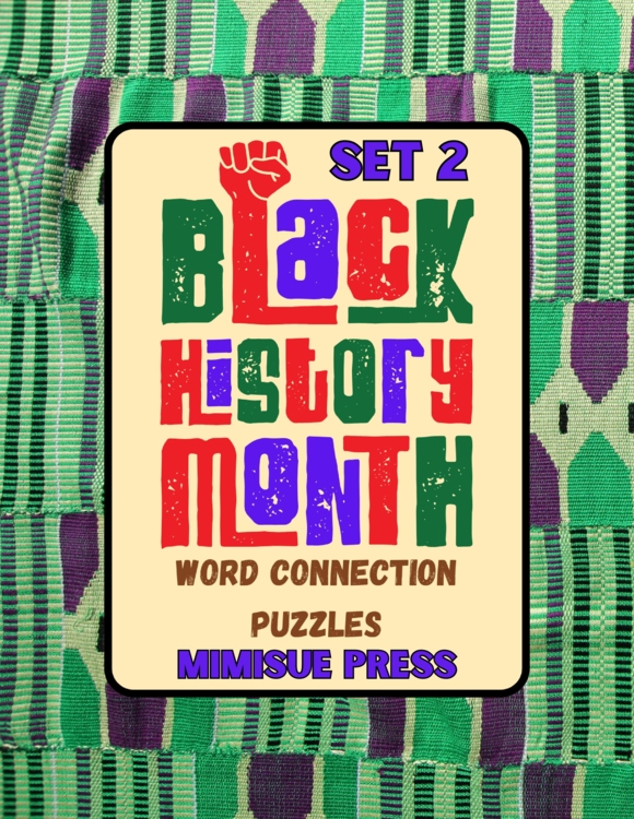 10 Black History Month (British) Word Connections Puzzles (SET 2) (Game)
