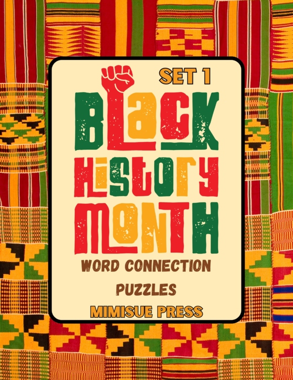 10 Black History Month (British) Word Connections Puzzles (SET 1) (Game)