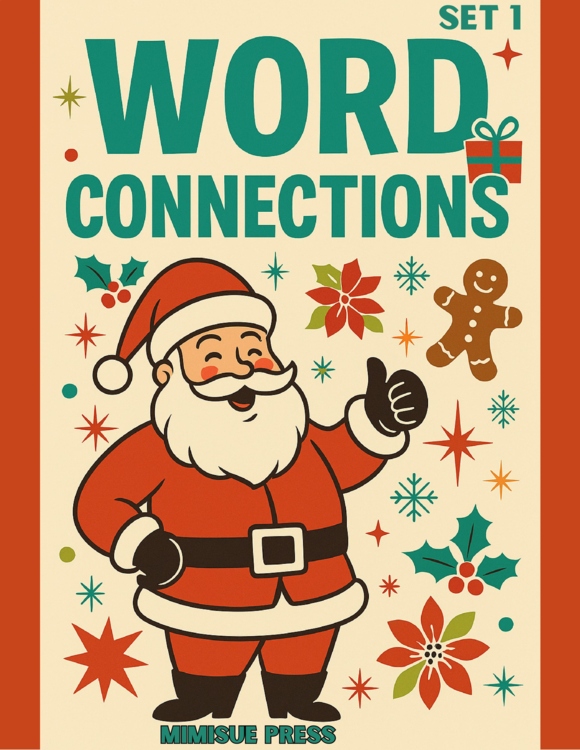 Christmas Word Connections Game SET 1| Brain Teaser Puzzles for Holiday Parties
