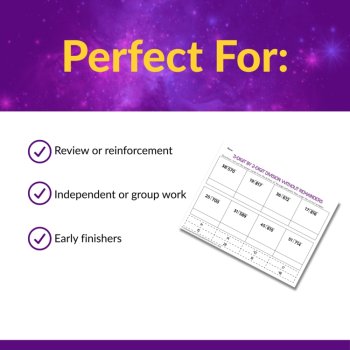 Differentiated Long Division Cut and Paste Activities for 4th/ 5th Grade, image 4