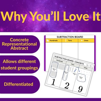 Multi-Digit Subtraction with Regrouping Leveled Activities - Grades 2 and 3, image 3