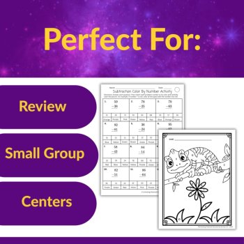 Multi-Digit Subtraction without Regrouping Leveled Activities - Grades 2 and 3, image 4