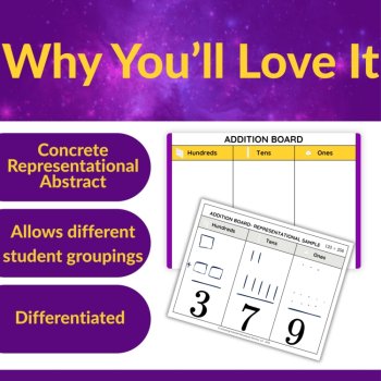 Multi-Digit Addition without Regrouping Leveled Activities - Grades 2 and 3, image 3