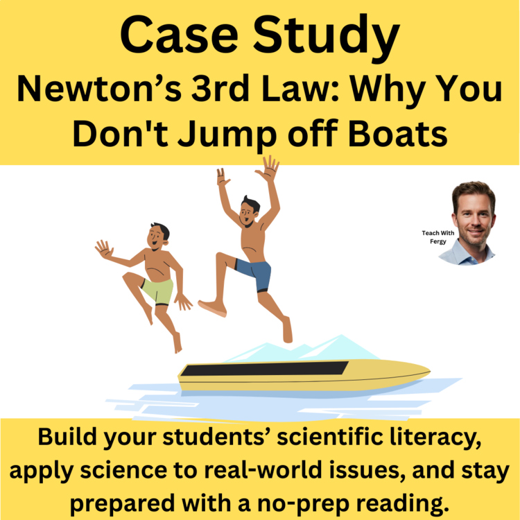 Newton's 3rd Law Case Study - Why you don't Jump off Boats | Physical Science