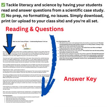 Newton's 3rd Law Case Study - Why you don't Jump off Boats | Physical Science, image 2