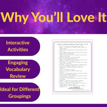 2nd Grade Math Vocabulary Games | 2.OA Group Activities & Task Cards, image 4