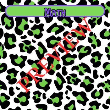 Lime Green Cheetah/Leopard Subject Headings 14 Digital Wallpapers/Backgrounds, image 2