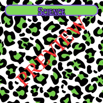 Lime Green Cheetah/Leopard Subject Headings 14 Digital Wallpapers/Backgrounds, image 4