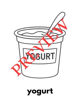 12 Letter Y Coloring Pages Words & Pictures, image 4