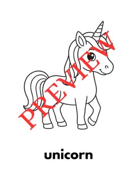 12 Letter U Coloring Pages Words & Pictures, image 3