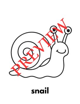 12 Letter S Coloring Pages Words & Pictures, image 3