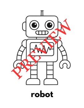 12 Letter R Coloring Pages Words & Pictures, image 4