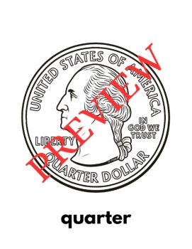 12 Letter Q Coloring Pages Words & Pictures, image 3