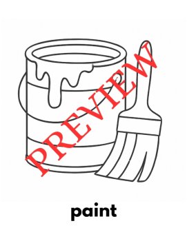 12 Letter P Coloring Pages Words & Pictures, image 2