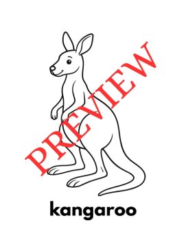 12 Letter K Coloring Pages Words & Pictures, image 2