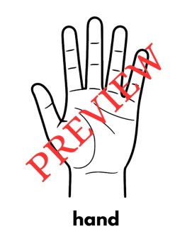 12 Letter H Coloring Pages Words & Pictures, image 3