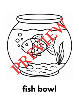 12 Letter F Coloring Pages Words & Pictures, image 2