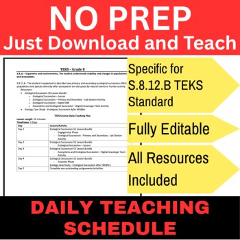 S.8.12.B - Primary & Secondary Ecological Succession | TEKS Science 8th Grade, image 2