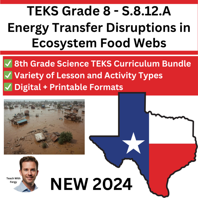 S.8.12.A - Energy Transfer Disruptions in Ecosystem Food Webs | TEKS 8th Grade