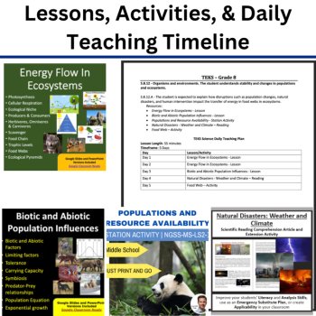 S.8.12.A - Energy Transfer Disruptions in Ecosystem Food Webs | TEKS 8th Grade, image 3