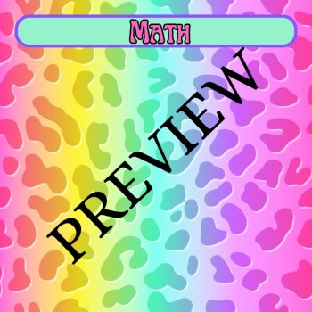 Rainbow Cheetah Subject Headings 14 Digital Wallpapers/Backgrounds 300 dpi, image 2