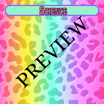 Rainbow Cheetah Subject Headings 14 Digital Wallpapers/Backgrounds 300 dpi, image 4