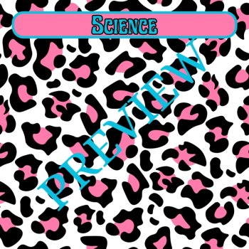 14 Pink Cheetah/Leopard Subject Headings Digital Wallpapers/Backgrounds 300 dpi, image 4