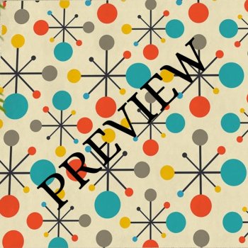 Mid-Century Modern 14 Digital Wallpapers/Backgrounds 300 dpi, image 2