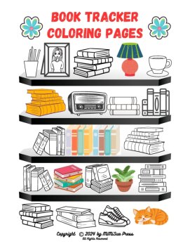Reading Log/Book Tracker/BOHO Coloring Pages 2026/2027/Add Your Date, image 2