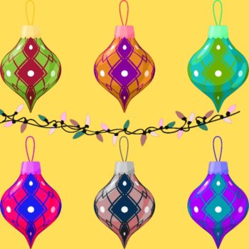 Christmas Ornaments! 14 Digital Backgrounds/Wallpapers 300 dpi, image 3