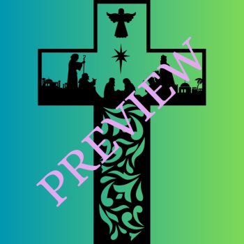 Peaceful Nativity Scenes/14 Digital Visuals Depicting Jesus' Birth, image 4