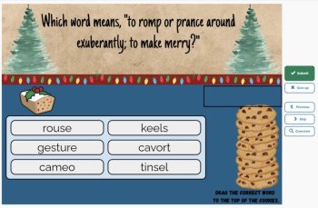 A Christmas Memory (Truman Capote) Vocabulary Boom™ Cards Set #3 (of 3) 42 Cards, image 3
