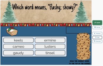 A Christmas Memory (Truman Capote) Vocabulary Boom™ Cards Set #3 (of 3) 42 Cards, image 4