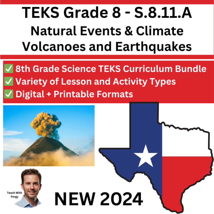 S.8.11.A - Natural Events & Climate - Volcanoes & Earthquakes | TEKS 8th Grade