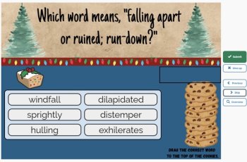 A Christmas Memory (Truman Capote) Vocabulary Boom™ Cards Set #1 (of 3) 42 Cards, image 3